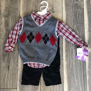 18m boys 3 piece outfit